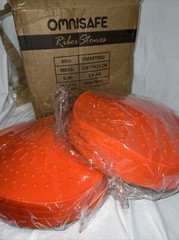 OMNISAFE Balance Stepping Stones for Kids Non-Slip Textured Surface 2 Sets