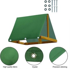 Swing Canopy Replacement 43″X90″ – Playground Swing Set Tarp, Waterproof Snowpro