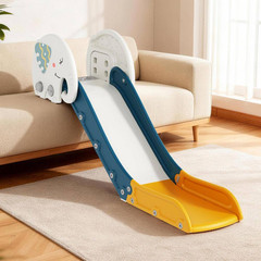 Adjustable Toddler Couch Slide, Adjustable Height Indoor Slide with HDPE Non-Sli