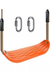 BeneLabel Heavy Duty Swing Seat with Carabiners, Playground Swing Set Accessorie