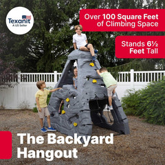 Skyward Summit for Kids, Climbing Wall Playset for Toddlers, Ages 4 –8 Years Old