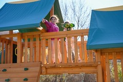 Eastern Jungle Gym Extra Large Plastic Toy Binoculars Green Swing Set Accessory