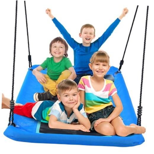 700lbs Large 60″ Platform Tree Swing for Kids and Adults, Heavy Duty
