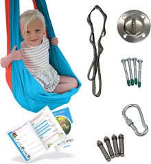Sensory Swing for Kids with Reversible Colors – Indoor Ceiling/Outdoor Tree Hang