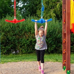 2 Pack Ninja Twist Swing 360° Handle Twist Playset Ninja Line Toys Jungle Gym…