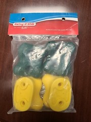 Swing N Slide Climbing Rocks 4 Pk Green Yellow