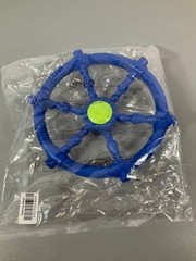 Backyard Discovery Premium Steering Wheel – Blue and Lime – NO HARDWARE