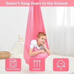 Sensory Swing,Therapy Swing for Kids with Special Needs (Hardware Included),S…