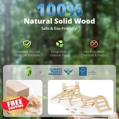 BlueWood 10-in-1 Natural Rustic