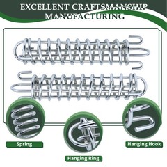 SHENGHUISS Shock Absorbing Spring 2 Pcs 304 Stainless Steel Spring for Porch …