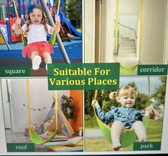 NEW Sealed Pacearth Portable Swing 154lbs Capacity Green