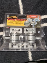 NEW Playstar 2-Pack Swing Hangers Steel Galvanized For Wood Swing Beams PS 7576
