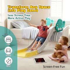 Couch Slide for Toddlers, Upgraded Indoor for Couch, Bed & Stairs, SpaceSavin…