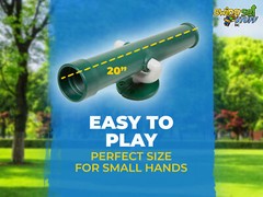 SWING SET STUFF TELESCOPE GREEN playground kid fort park accessories wood 0006