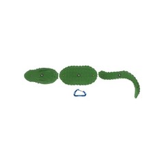 Atomik Rock Climbing Holds 3-Piece Alligator in Green