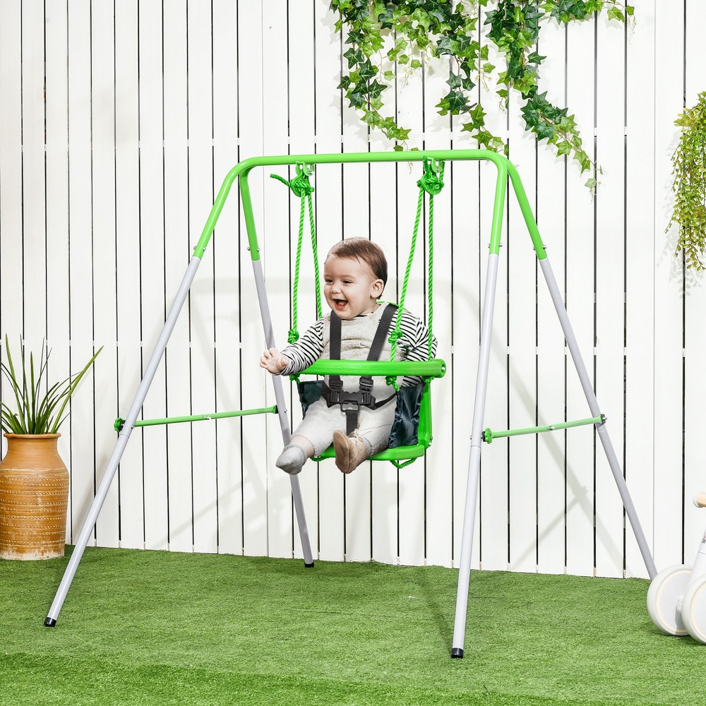Swing for Toddlers with Safety Harness for 3-36 Months