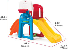 Game Time Sports Climber, Kids Indoor/Outdoor Playset, Backyard Playground Set,
