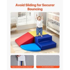 Climbing Toys 4Piece Set Foam Climbing Toys for Toddlers 6 Months to 3