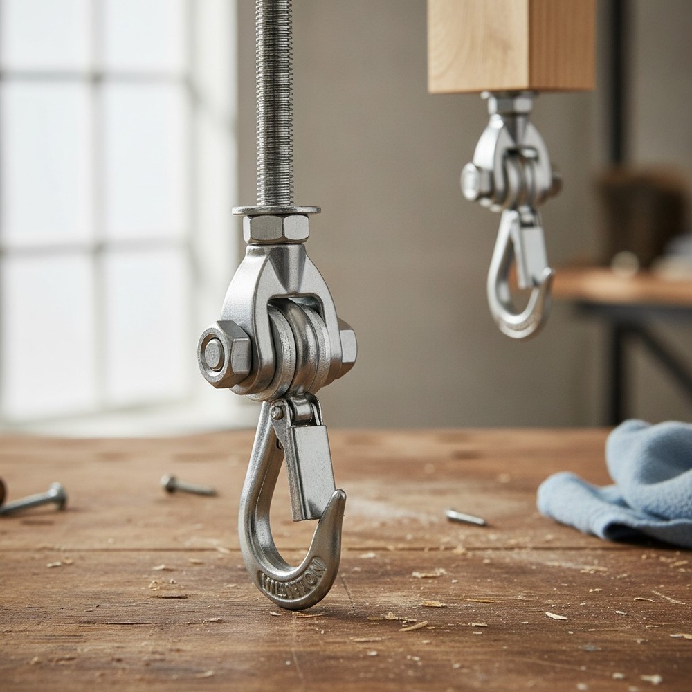 Heavy Duty Swing Hanger 180° with Stainless Steel Swing Hook 800LBS Capacity …