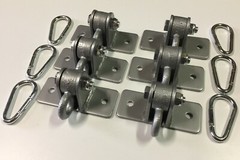 Swingset swing hanger kit,swing hardware,not ductile,playground hangers,2H,WS,6