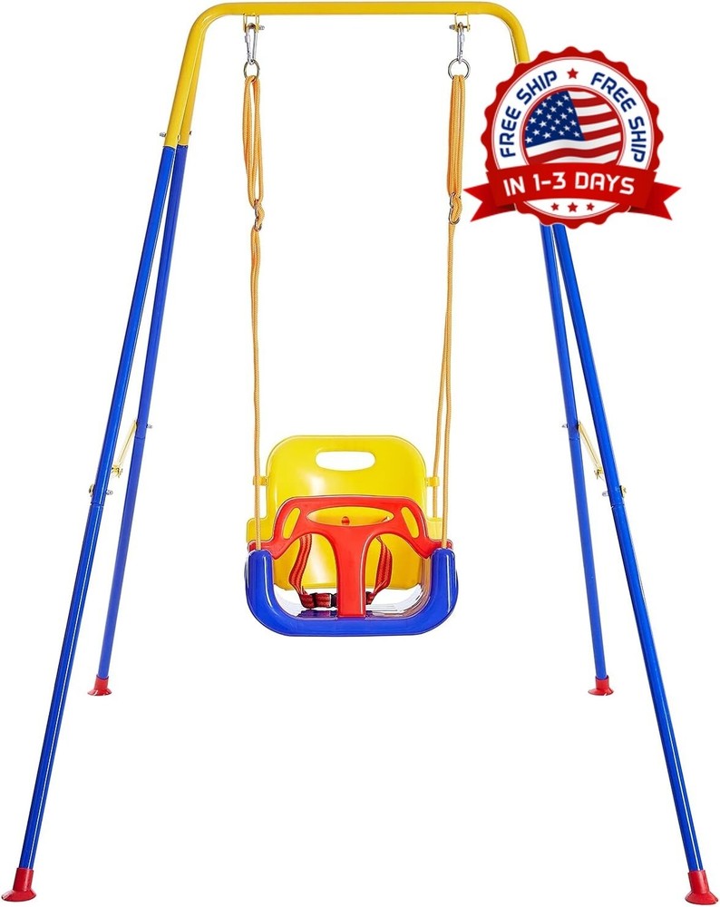 Columpios para niños niñas tobogan parques de jardin con accesorios necesarias