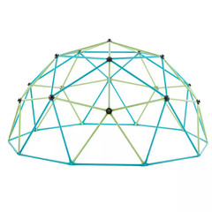 10 Ft. Climbing Dome with Saucer Swing, 1000 Lbs. Jungle Gym, Outdoor Set for Ki