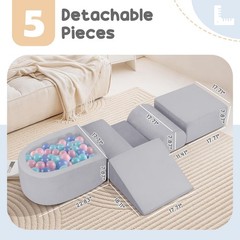 Foam Climbing Blocks for Toddlers 1-3, Toddler Climbing Toys Indoor, Climbing…