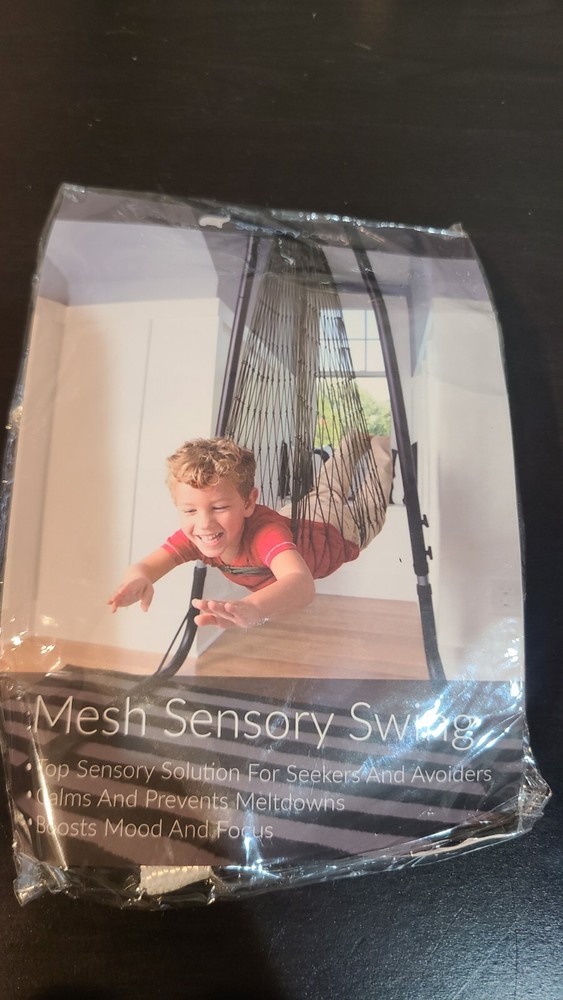 SENSORY SCOUT Mesh Sensory Swing Green Home or School NIP