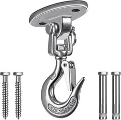 Heavy Duty 1000LB Capacity Stainless Steel Ceiling Swing Mount | 360° Swivel …