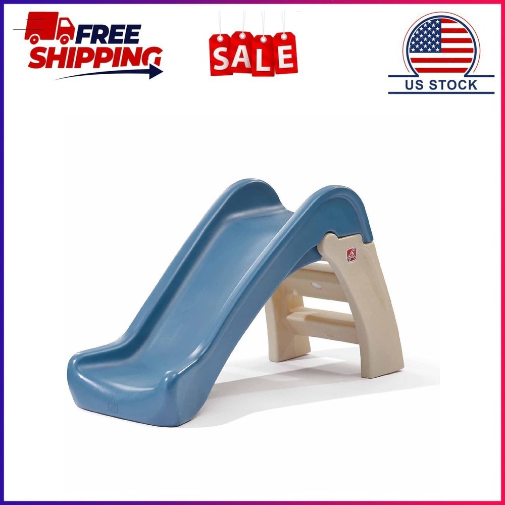 Step2 Play & Fold Junior Slide with Large Steps for Toddlers