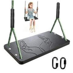 Heavy Duty Swing Seat, Non Slip Tree Swing Seat Set Playground Swing Set