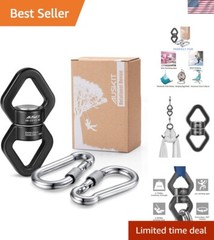 Durable Aluminum Swing Swivel with 30 KN Load Capacity – Perfect for Swinging