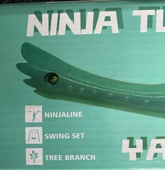 Ninja Twister Swing By Yamiprobi Green 3 Ways To Hang Outdoor Indoor New In Box