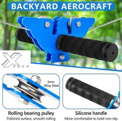 Outdoor Playground Equipment with Ziplines Brake//