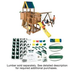 swing-n-slide diy kodiak custom playset hardware kit swing kids not playground