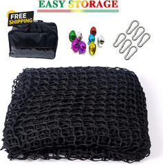 6.5×9.8FT Climbing Cargo Net Double Layer Playground Tree House Safety Net