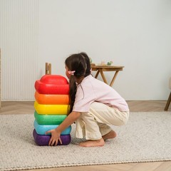 Soft Foam Stepping Stones for – Indoor Balance & Coordination – Lightweight N…