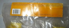 2 pc 9 inch Plastic Playground Safety Handles Climbing Frame Grab Bars Yellow