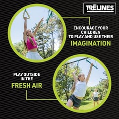 36ft. Ninja Adventure Kit, Slackline Obstacle Course and Outdoor Playground