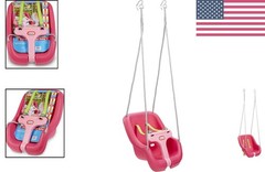 Snug ‘n Secure Magenta Swing – Perfect for Babies & Toddlers Up to 50 lbs