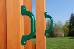 Timber Valley Wooden Playset: Slide, Swing, Climbing Wall & Sandbox Fun!