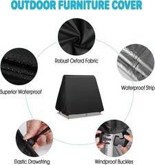 Waterproof Porch Swing Cover for A-Frame Glider 83x49x66in