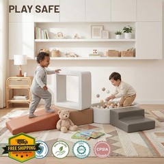 JungleDove Toddler Climbing Toys Foam Blocks Soft Play Set