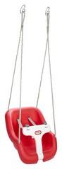 Swing 2-in-1 Snug ‘n Secure Red with White Bar Ages 9 Months to 4 Years