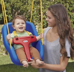 Little Tikes 2-In-1 Snug And Secure Swing – Blue