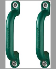 Playground Safety Handles – Green Grab Handle Bars for Jungle Gym -Pack of 2
