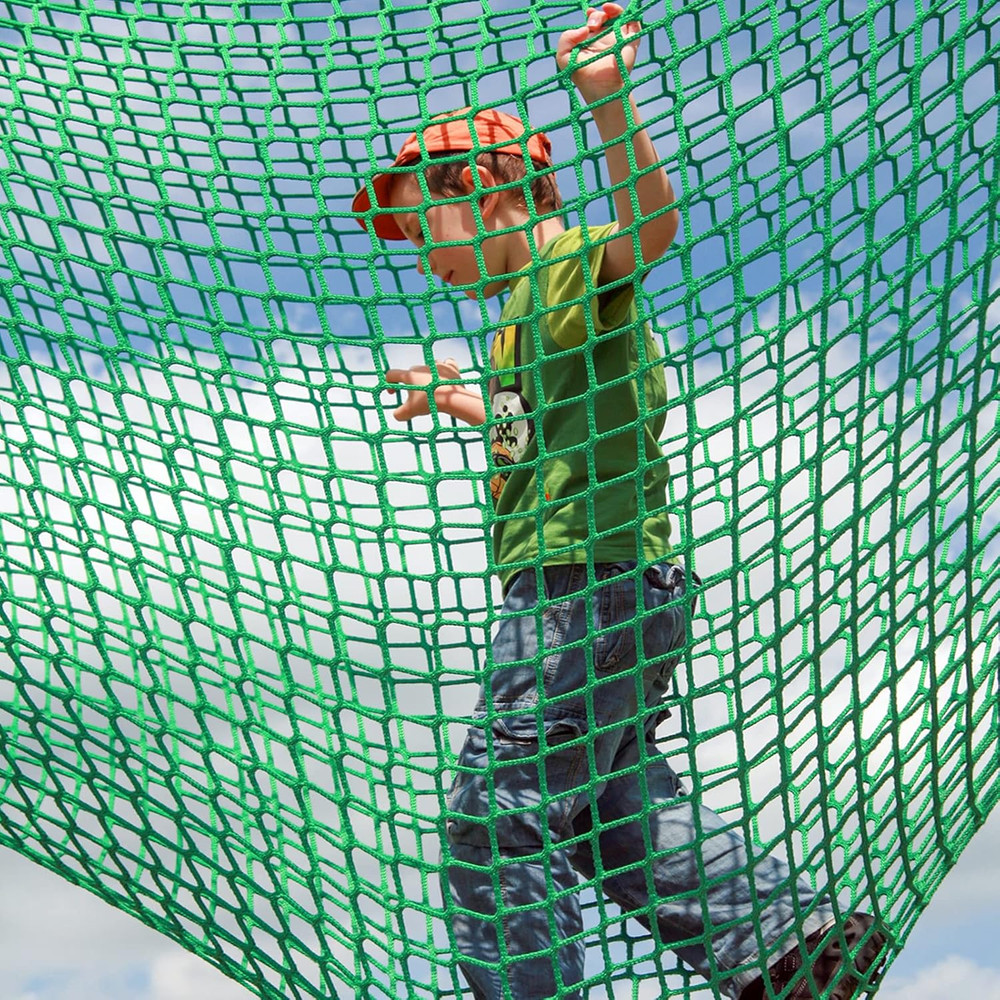 Climbing Net for Kids and Adults-Playground Play Safety Net-Climbing Cargo Net-T