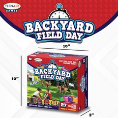 Backyard Field Day Obstacle Course Game – 27 Double-Sided Foam Challenge Tile…
