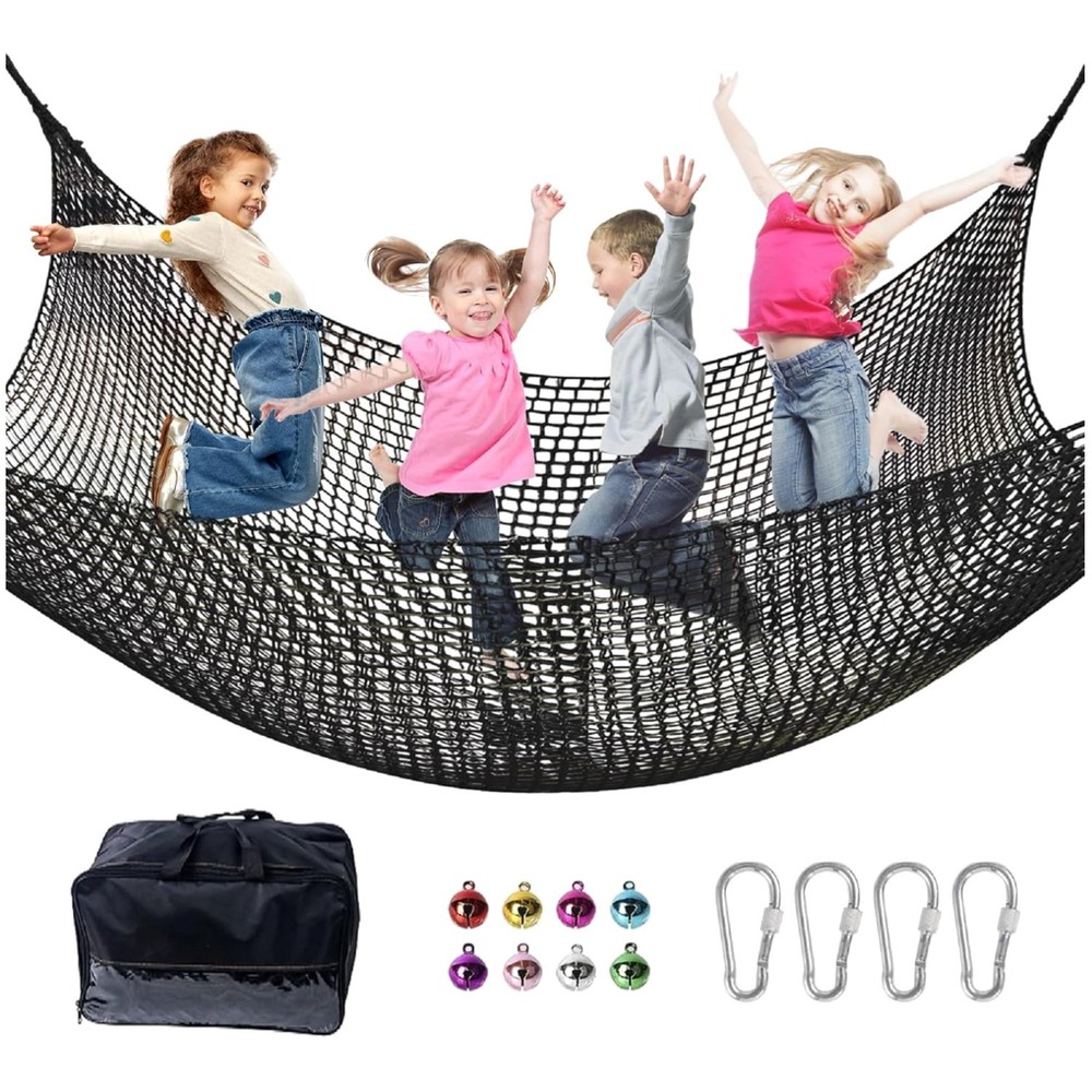 Easy Install Climbing Cargo Net – Playground Safety for Kids