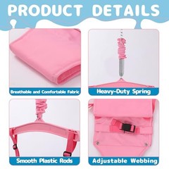 Baby Jumper Swing Set Pink 6-24 Months